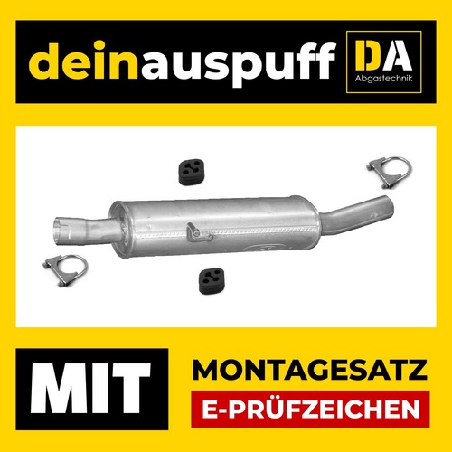 Mittelschalldämpfer für