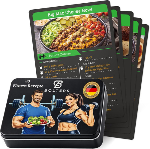 Fitness rezeptkarten 30 - fitness, –