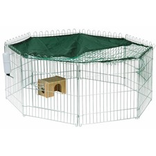 Freilaufgehege Kaninchengehege