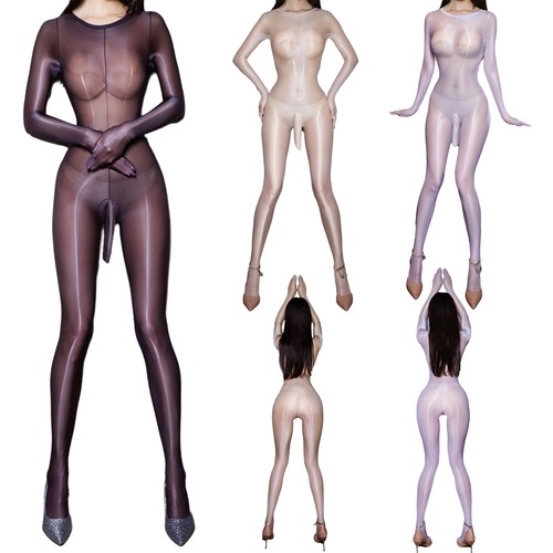 Herren body glänzend - body,