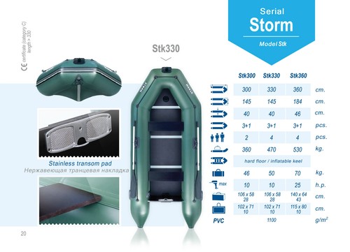 Aqua storm schlauchboot - schlauchboot, stk
