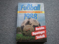 Buch  DDR Sportverlag " EM / EC  1988 "    ( EM 1988 in Deutschland )