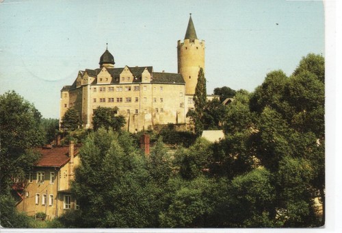 Postkarte sachsen zschopau - postkarte,