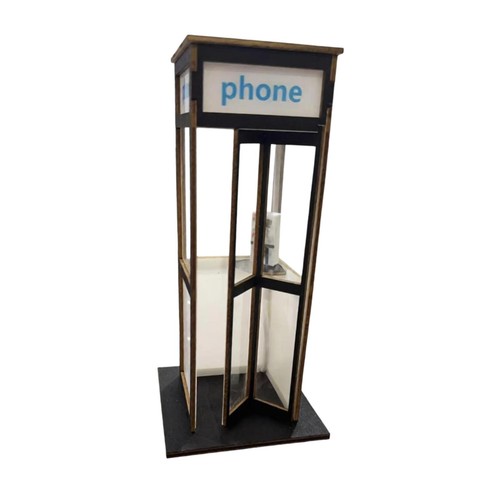 Retro telefonzellen lampe - retro, telefonzellen-lampe