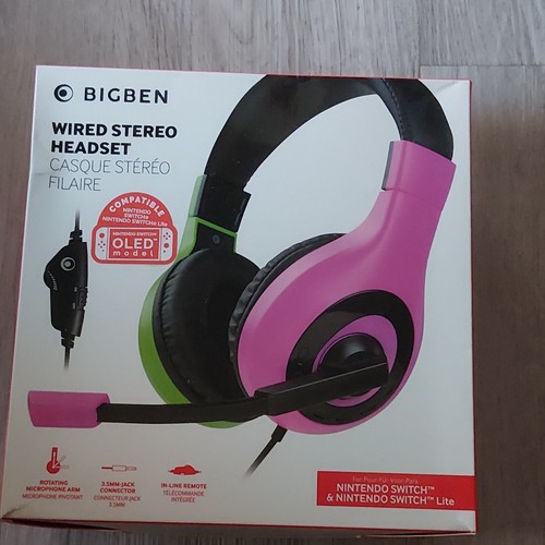 Bigben wired stereo headset - bigben,