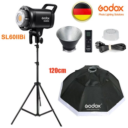 Godox sl60iibi 75w 2800k 6500k - sl60iibi, 2800k-6500k