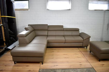 Leno 2.0 Ledersofa Hocker