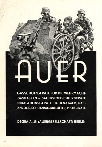 Gasmasken degea auer - degea, berlin