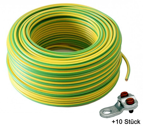 50m erdungskabel 10mm2 h07v - 10mm2, h07v-k