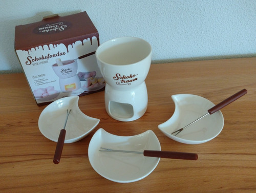 Schokoladenfondue set für - für, 3