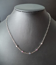 Jette Kette mit Farbsteinen