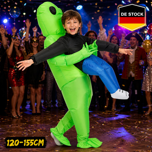 Aufblasbares alien kostüm - alien,