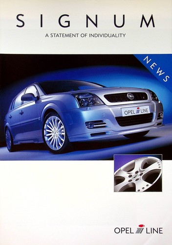 246715 opel signum i - -, line
