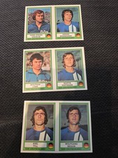 Panini Eurofootball 1978 Lot 3 Bilder