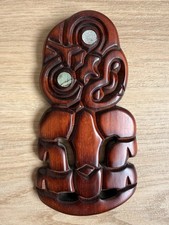 Tiki-Schnitzerei - Plakette -