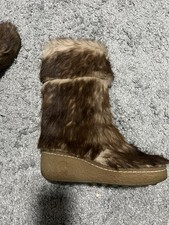 Schapuro Damen Winterstiefel 6606 Echt Fell Gr. 6½ (≈ 38 EU) Warm Gefüttert