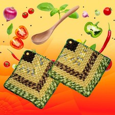 1 PAAR (2 Stück) Topflappen