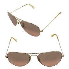 Ray Ban Aviator - Gold / Braun
