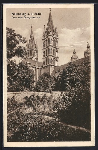 Naumburg saale dom vom - naumburg, saale,