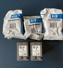5x Original Leere HP 56 / 57 Druckerpatronen gebraucht LEER