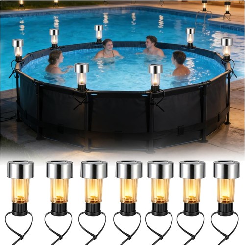 Stück solar poolbeleuchtung - 8,