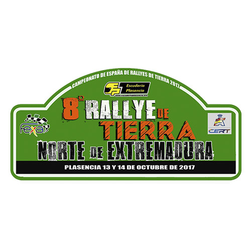 Aufkleber platte rallye nord - platte,