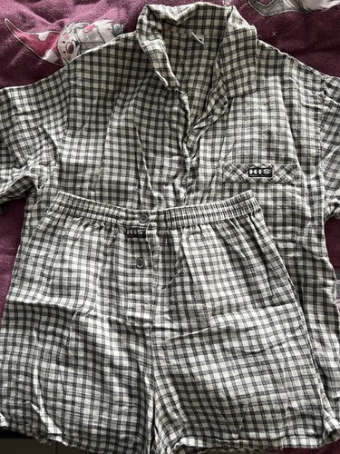 Damen pyjama shorty his - shorty,