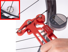 Fahrrad-Rad-Speichen-Meßgerä