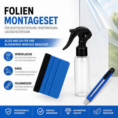 Folienmontageset rakel messer - rakel,