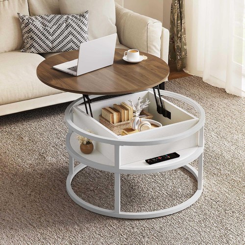 Runder couchtisch mit - runder,