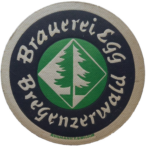 Alter bierdeckel brauerei - brauerei, egg