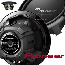 Pioneer 1500 Watt MAX 400 RMS Subwoofer TS-W32S4 30cm 1 x 4 Ohm Auto Bass 12"