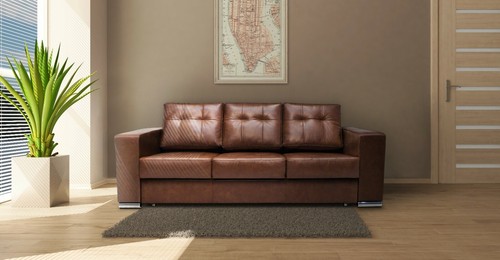 Glanz echtleder sofa - glanz,