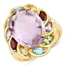 Khushi Damen Ring Sterling Silber Amethyst
