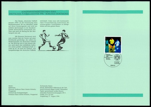 Brd sammelblatt 1996 - sammelblatt, 1996/31