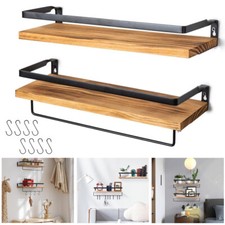 Wandregal Schwebend Holz