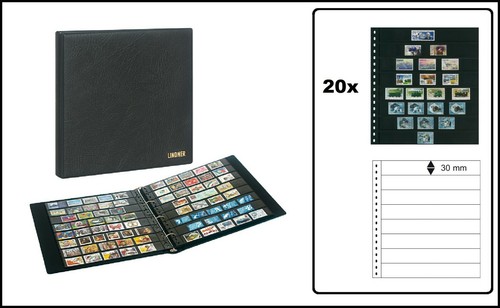 Lindner-SRSB-Briefmarkenalbum-