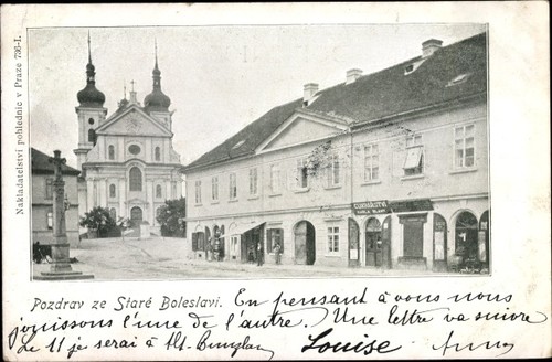Stará boleslav alt bunzlau - ak,