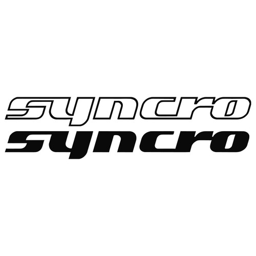 2er set syncro sticker - syncro,