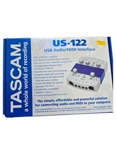 TASCAM US-122 USB Audio MIDI Interface Adapter für PC Mac Studio Recording