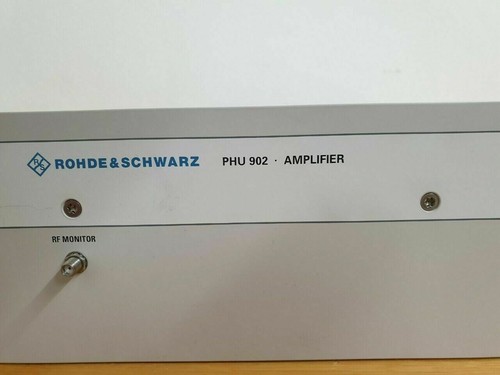 Rohde schwarz phu 902 - rohde, &