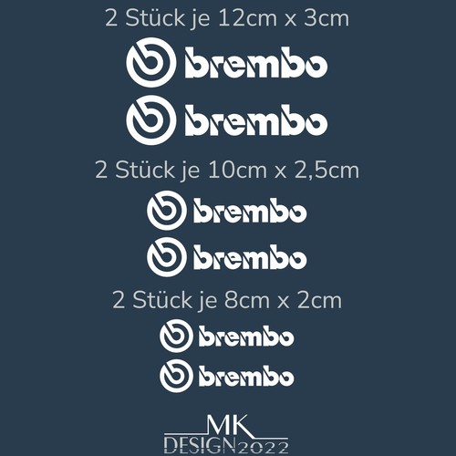 Aufkleber passend für - , brembo