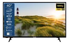 Telefunken XF40SN550S 40 Zoll Fernseher Smart TV Full HD HDR Triple-Tuner