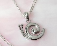 Schnecke Anhänger Silber 925