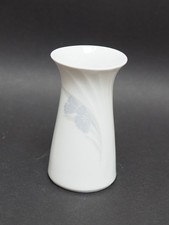 Winterling Röslau Porzellan Bavaria Germany, Vase weiß Blumendekor, ca. 11,5 cm