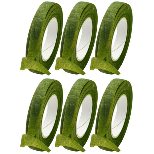 Rollen kreppband olivgrün - 6,