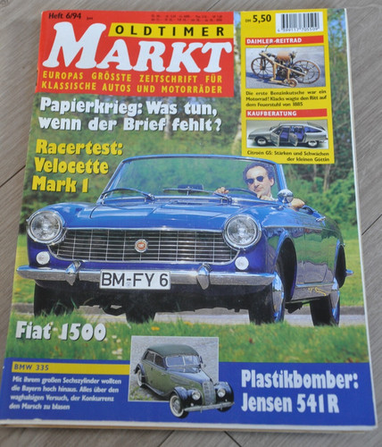 Oldtimer markt fiat - oldtimer, 06/94,