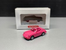  Porsche 911 Carrera 4 Cabriolet Sportwagen rosa pink offen Wiking H0 1:87 OVP