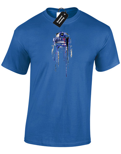 Dripping r2d2 paint herren - r2d2,