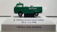 Brekina 1:87 VW T1 Bulli Pritsche "Bullizei"267 Limit.Auflage 8. VW Bus Treffen 
